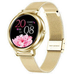 Smartwatch damski Pacific 28-2 złoty