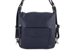 Torebka damska plecak 2w1 Barberini's 562-4 granatowa
