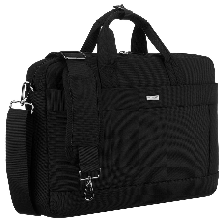 Torba na laptopa męska Peterson 73226 z boku