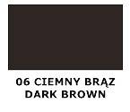 Krem nabłyszczający do butów Tarrago ciemnobrązowy - próbnik koloru 06 ciemny brąz / dark brown