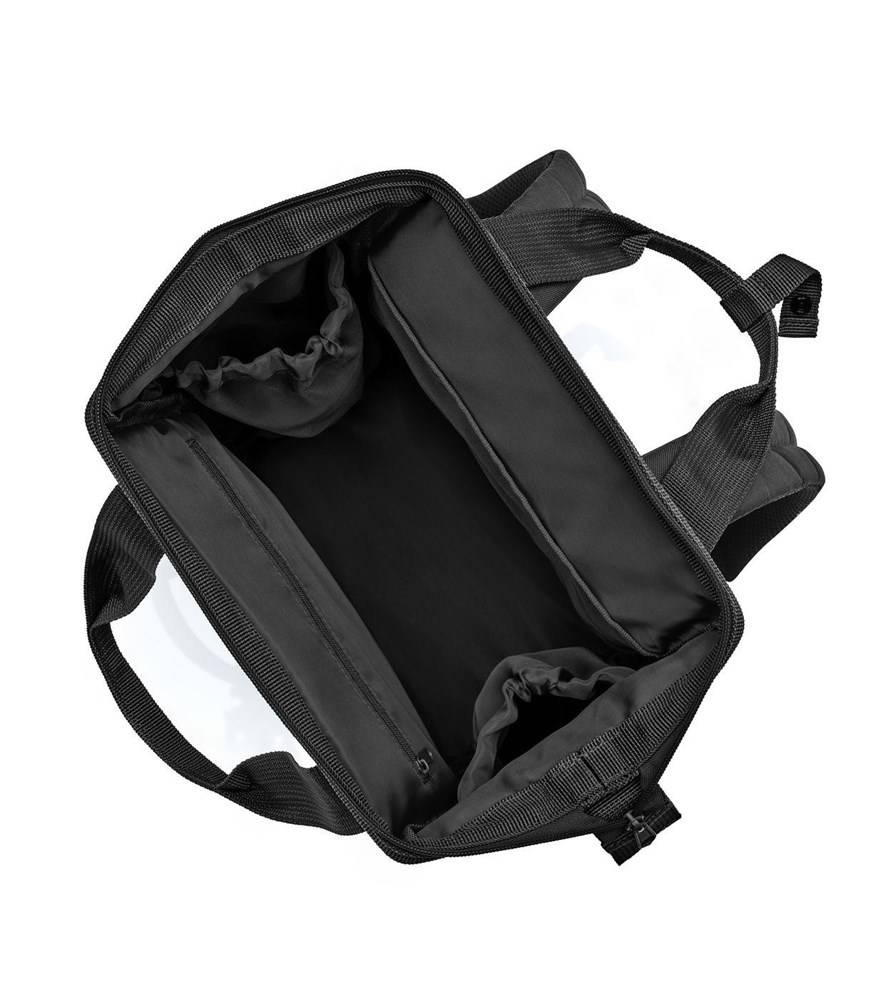 Plecak z materiału unisex Reisenthel RJR7066 R miejski czarno biały - cecha produktu