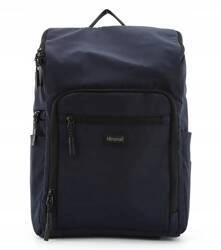 Plecak miejski podróżny na laptopa granatowy - Himawari 1223-06