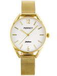 ZEGAREK DAMSKI NA BRANSOLECIE ZŁOTY PERFECT F347 (zp953b)