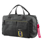 Torba podróżna materiałowa unisex Aeronautica Militare AM-346 AN na ramię czarna
