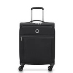 Walizka z materiału unisex Delsey Brochant 2.0 kabinowa mała czarna
