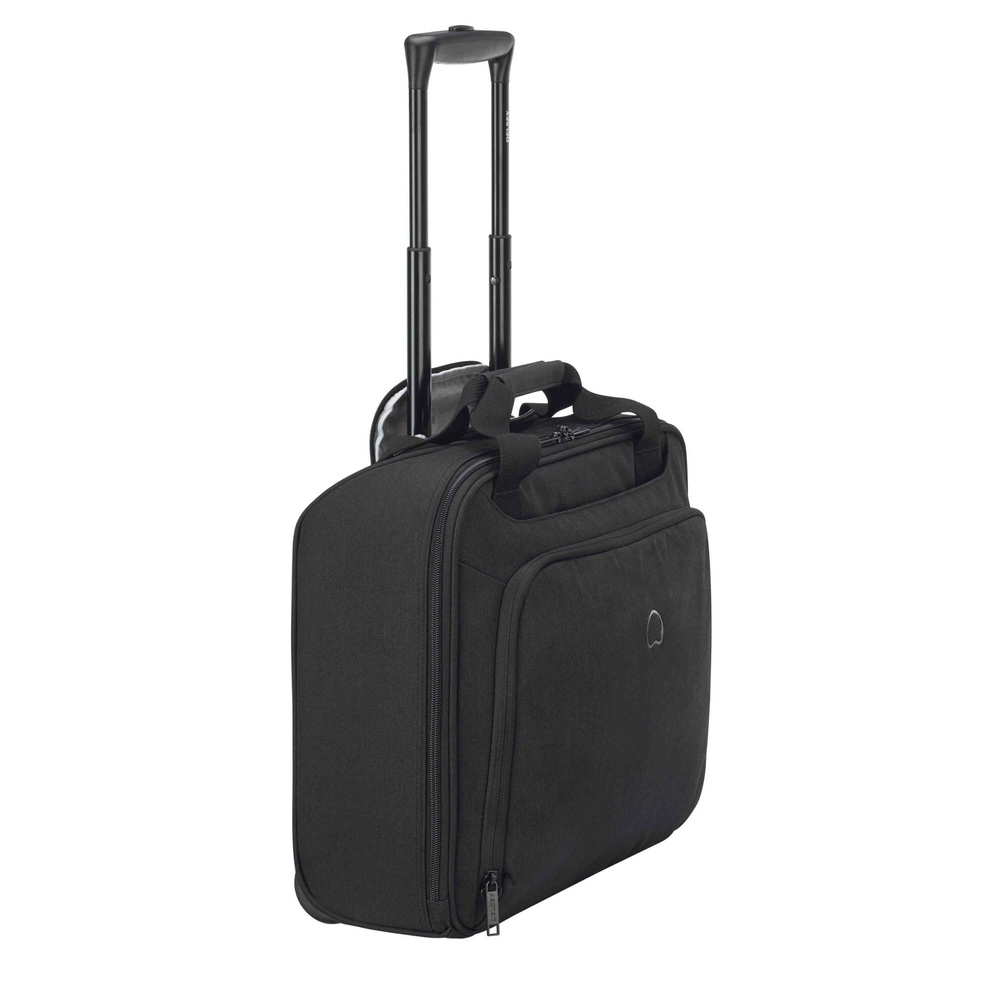 Torba podróżna z poliestru unisex Delsey Esplanade kabinowa pilotka czarna - cecha produktu