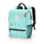 Plecak backpack kids cats and dogs mint