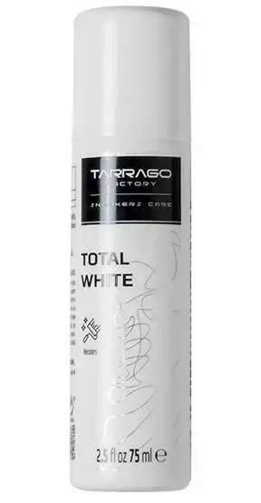 Pasta w płynie do sneakersów Tarrago biała - opakowanie Total White z przodu