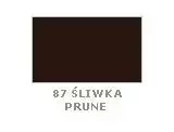 Krem do renowacji do skór gładkich Saphir fioletowy - próbnik koloru z podpisem 87 Śliwka / Prune