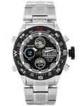 ZEGAREK MĘSKI NA BRANSOLECIE CASUAL PERFECT ZEUS - A890 (zp257b)
