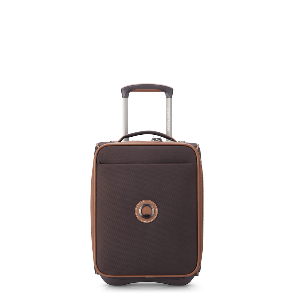 Walizka z poliestru unisex DELSEY Chatelet Air 2.0 trolley kabinowa brązowa - cecha produktu