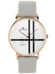 ZEGAREK DAMSKI NA PASKU CASUAL JORDAN KERR - SIMPLE (zj673d) - antyalergiczny
