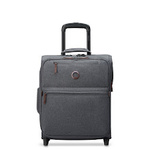 Walizka kabinowa materiałowa unisex Delsey Maubert mała miękka 45 cm antracytowa