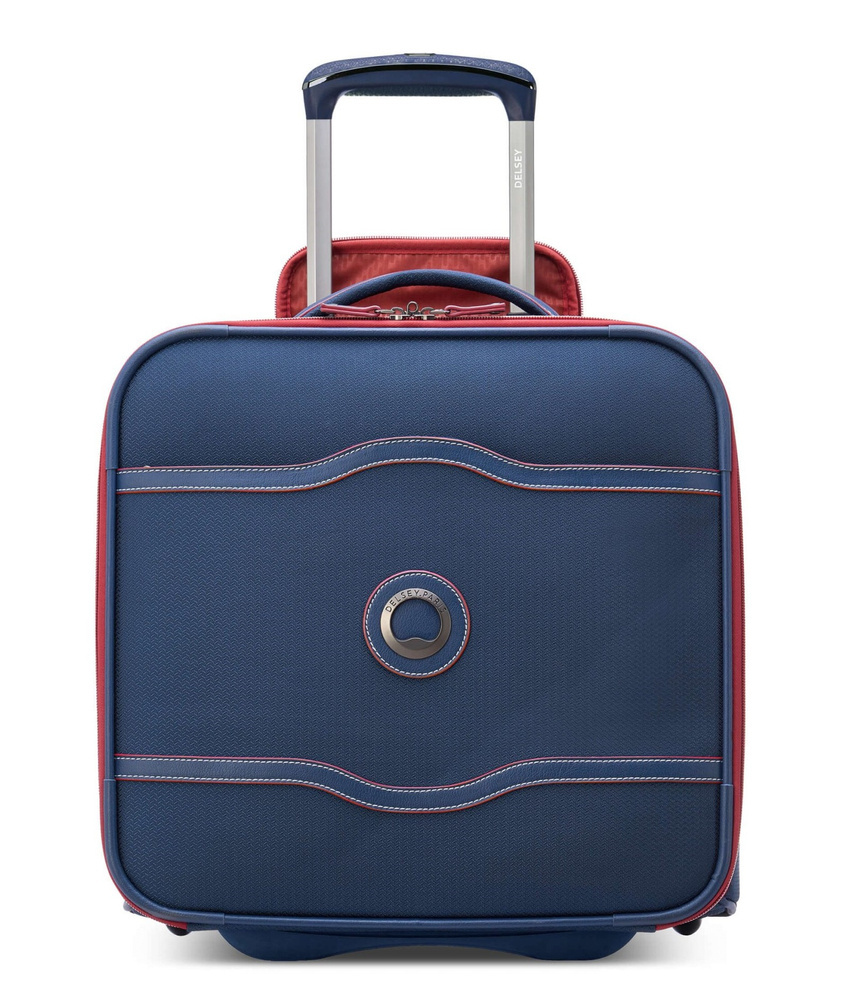 Torba podróżna materiałowa unisex Delsey Chatelet Air 2.0 na 2 kółkach pilotka niebieska - cecha produktu