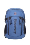 Plecak turystyczny z poliestru unisex Discovery PATH podróżny duży granatowy