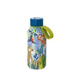 Butelka termiczna ze stali nierdzewnej unisex Quokka Solid Kids Jungle 330 ml kolorowa