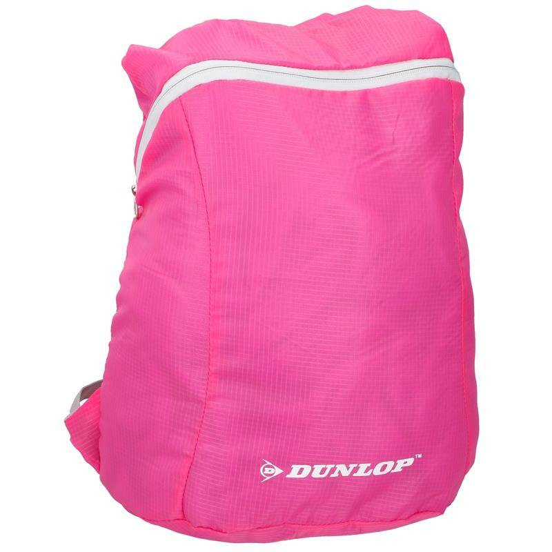 Pokrowiec na plecak z nylonu unisex Dunlop peleryna przeciwdeszczowa różowa - cecha produktu