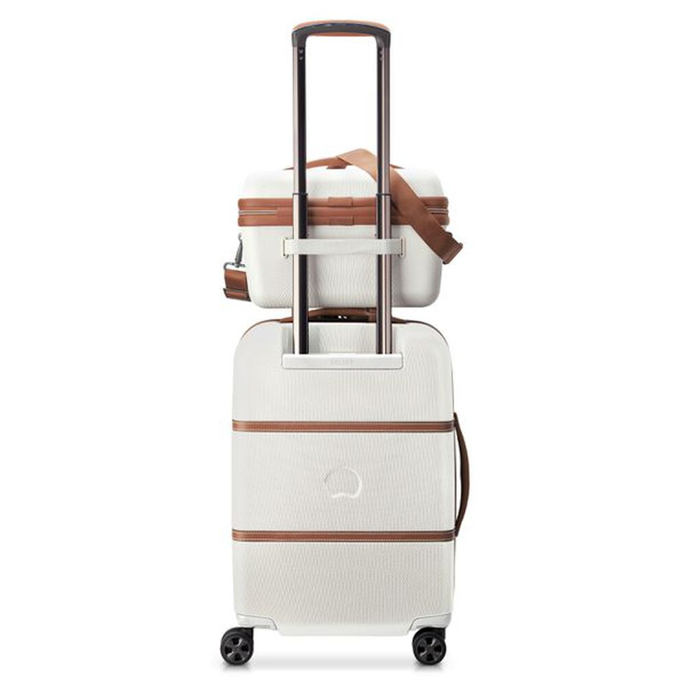 Kuferek podróżny z materiału damski Delsey Chatelet Air 2.0 na kosmetyki biały - cecha produktu
