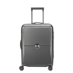 Walizka kabinowa twarda unisex Delsey Turenne Slim 55 cm srebrna