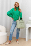 Shopper damski z nylonu Peterson 3301-CO jasnozielony
