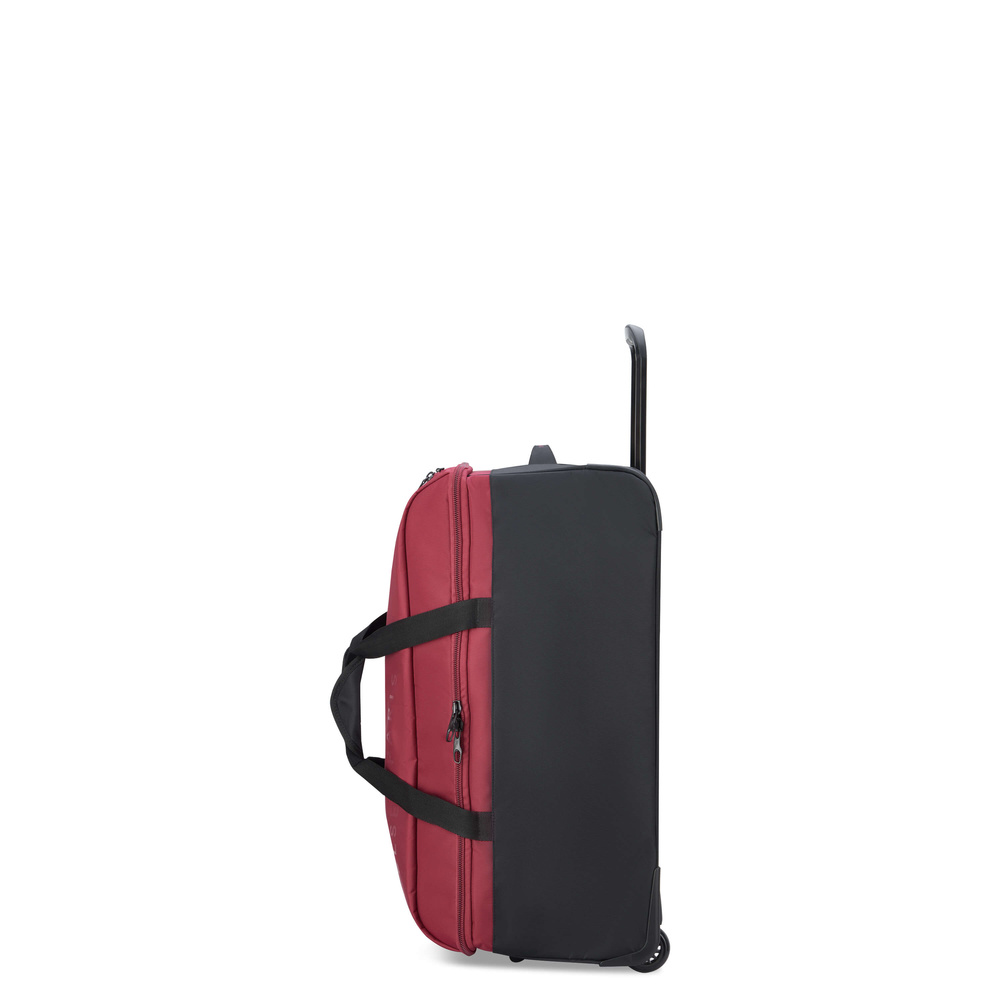 Torba podróżna z materiału unisex Delsey Egoa walizka na 2 kółkach średnia bordowa - cecha produktu