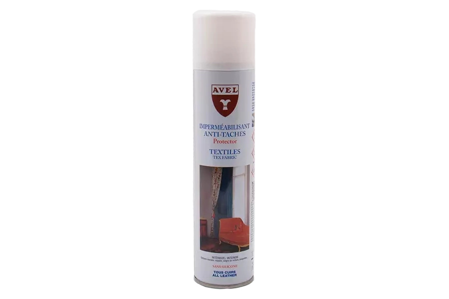 Impregnat w sprayu do tekstyliów Avel - puszka spray z przodu