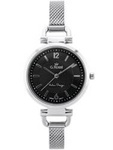 ZEGAREK DAMSKI NA BRANSOLECIE SREBRNY G. ROSSI - LESTI - 3652B (zg772b) + BOX
