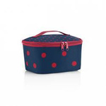 Torba termiczna z materiału unisex Reisenthel Coolerbag S podróżna mała czerwona