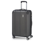 Walizka średnia twarda ABS Travelite City antracytowa