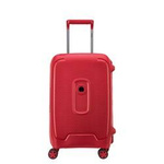 Walizka z polipropylenu unisex DELSEY Moncey kabinowa 55 cm czerwona