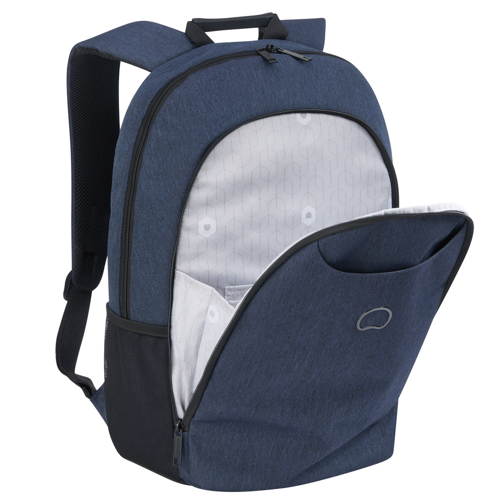 Plecak miejski z materiału unisex Delsey Esplanade na laptopa 17 granatowy - cecha produktu