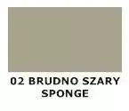 Farba do skóry gładkiej Tarrago szara - próbnik koloru 02 brudno szary / sponge