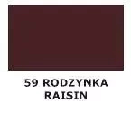 Farba do skóry gładkiej Tarrago bordowa - próbnik koloru 59 rodzynka / raisin