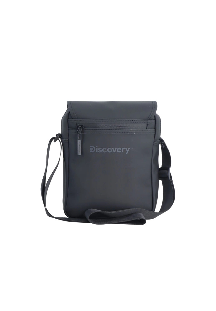 Torba z materiału unisex Discovery REEF 1302 listonoszka czarna - cecha produktu