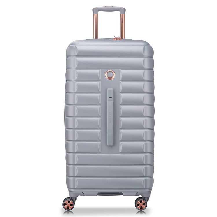 Walizka z polipropylenu unisex DELSEY SHADOW 5.0 duża srebrna platynowa - cecha produktu