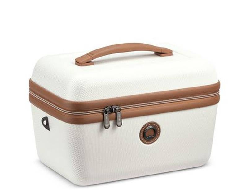Kuferek podróżny z materiału damski Delsey Chatelet Air 2.0 na kosmetyki biały - cecha produktu