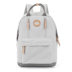 Plecak damski miejski szary na laptopa - Himawari 1087