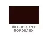 Krem do renowacji do skór gładkich Saphir bordowy - próbnik koloru z podpisem 08 Bordowy / Bordeaux