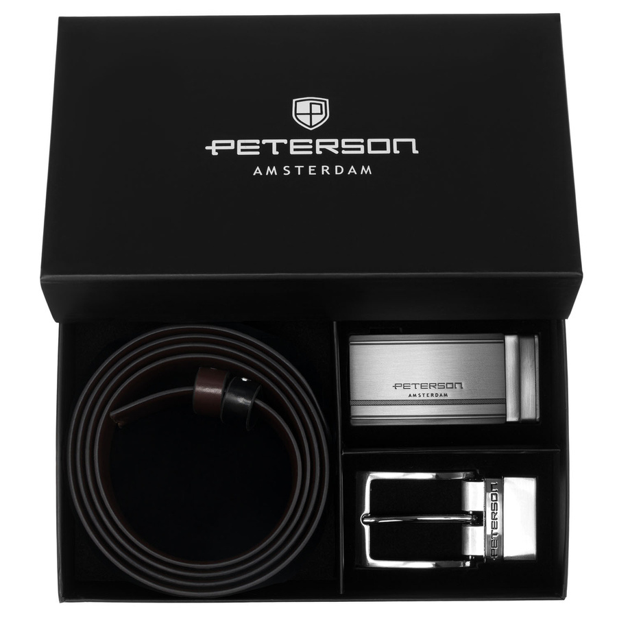 Pasek męski Peterson KL-B006S001 z pudełkiem