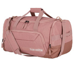 Torba podróżna sportowa różowa średnia 45L - Travelite Kick-Off M 06914-14