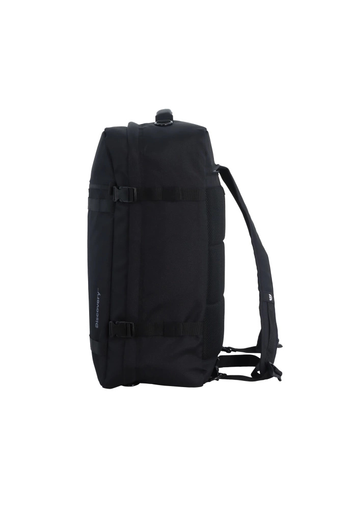 Plecak podróżny z materiału Discovery ANDES D00400.06 unisex torba czarna - cecha produktu