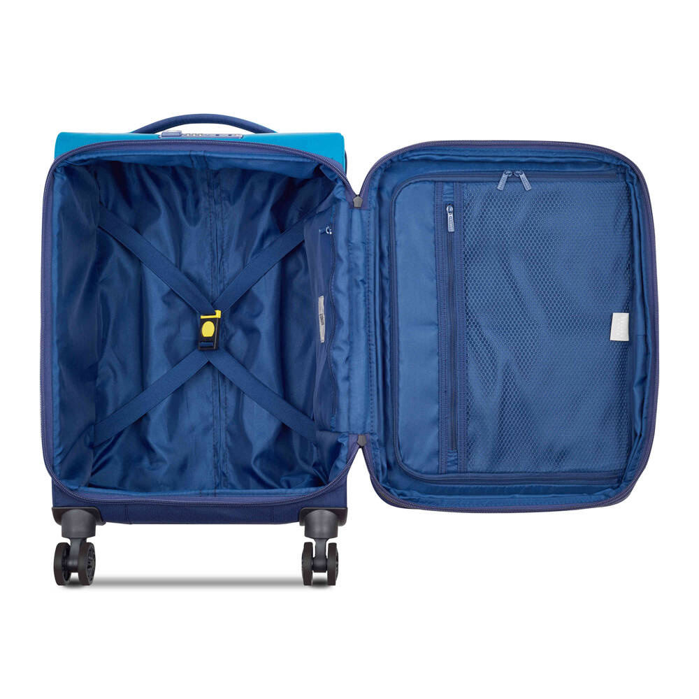 Walizka kabinowa z poliestru unisex Delsey Brochant 55 cm niebieska - cecha produktu