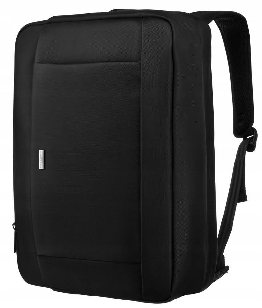Czarna torba Peterson 63102-MX noszona jako plecak