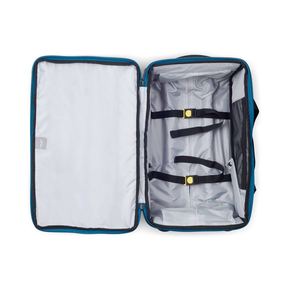 Torba podróżna z poliestru unisex Delsey EGOA na kółkach 53 cm niebieska - cecha produktu