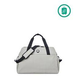 Torba podróżna materiałowa unisex Delsey Daily's weekender na laptopa biała