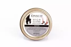 Pasta woskowa do butów czarna - Dasco wax shoe polish 50 ml