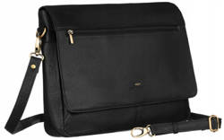 Skórzana torba na laptopa 15″ czarna — Peterson PTN 1728-NDM