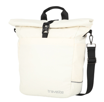 Torba na rower przeciwdeszczowa biała 14L - Travelite Basics 96352-30