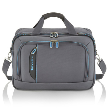 Torba podróżna na laptopa 15,6" szara - Travelite CROSSLITE 89504-04