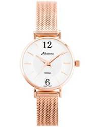 ZEGAREK DAMSKI NA BRANSOLECIE CASUAL ALBATROSS ABBC16 (za543e) rose gold / silver